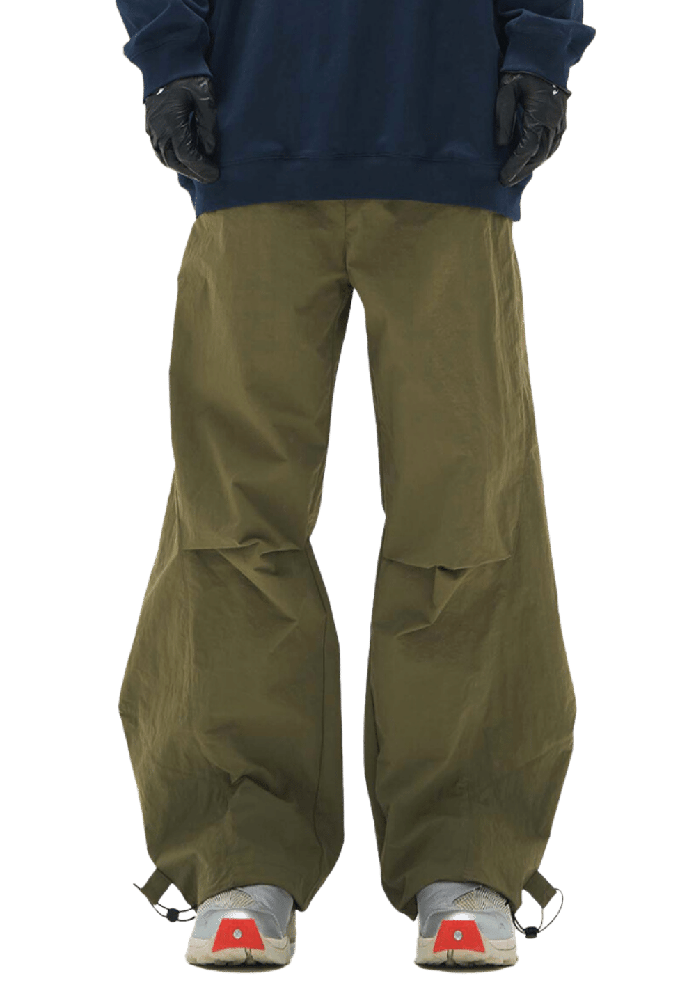 Deconstructed Tapered Wide Leg Pants - PSYLOS 1, Deconstructed Tapered Wide Leg Pants, Pants, RELABEL, PSYLOS 1